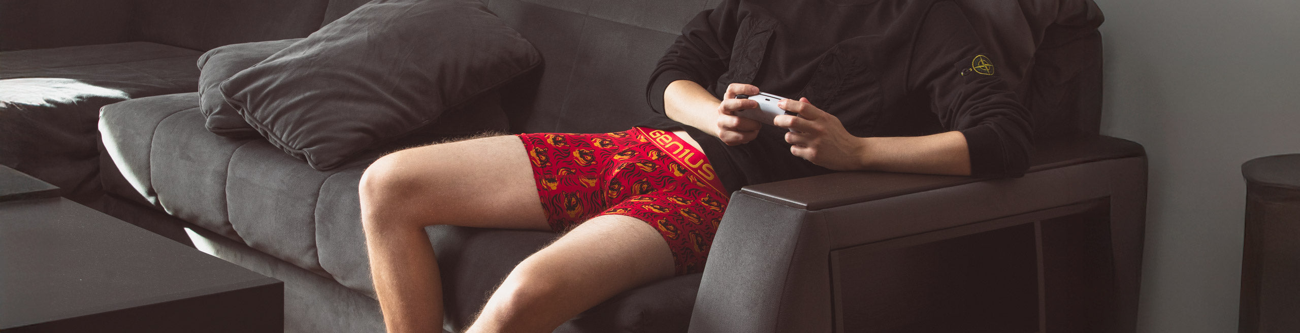 Boxer estampado